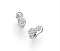 Orecchini Fope Donna in Oro bianco Diamante OR736 PAVE - OR736 PAVE